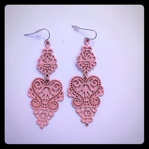 Pink Fashion Earings
